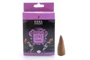 Soul Sticks Lavender Backflow Incense Cone - Set of 11