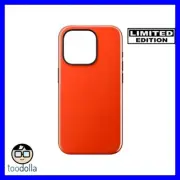 NOMAD Sport Case - minimalist design protection, iPhone 16 Pro Max, Magma Red
