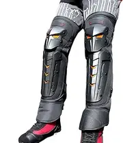 Motorcycle Knee Guards,Knee Protector for Winter - Warm Motorbike Knee Guards, Knee Shin Protector Wrap, Shockproof Knee Brace for Motorcycle