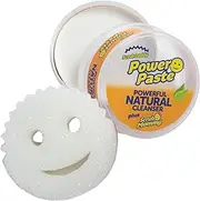 [Scrub Daddy] PowerPaste + Scrub Mommy - 250g - Natural, Chemical Free, Clay Based Cleaning Paste - Includes Dye-Free Scrub Mommy