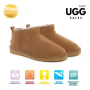 DK® UGG Classic Mini Boots Unisex Women/Men Sheepskin Wool Genuine Australian