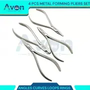 4PK Metal Forming Pliers Wire Bending, Loops, Curves, Rings, Angles, Hobby Tools