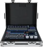 DMX 512 Stage Light Controller,1024 Channels DJ Controller Fog Machine Controller,Support R20 Light Library 60 Scenes 96 fixtures Stage Lighting Console,for Program Editing of DJ Lights Show Bar