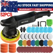 Premium Dual Action Car Polisher Buffer Sander Machine 150mm Polishing Waxer Pad