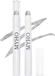 Okerker Shimmer Sliver 3-in-1 Eyeshadow, Eyeliner & Highlighter Stick, Long-Lasting Smudge-Proof Formula, Highly Pigmented Blendable Makeup for Beginners & Professionals