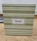 Scentsy Borneo Blue Swirl Full Size Scented Wax Warmer Blue Square DSW-BORN New!
