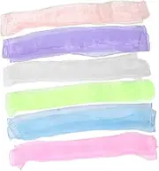 [Yardenfun] Vibrant 6pcs Dance Scarves Soft Chiffon Shawls in Candy Colors for Kids Toddler Learning Activities Daycare
