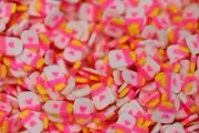 PINK ICE CREAM FIMO PIECES (Nail Charms Slime Accessories)