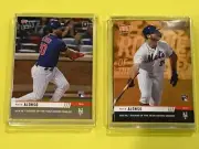 3 cards 2019 Topps Now Pete Alonso Gold Bonus AWB-7 (error & correct), OS-23 ROY