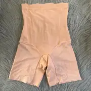 HoneyLove SuperPower Short Womens Medium Pink Rose Tan Shapewear All Over Sculpt