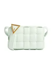 Bottega Veneta Padded Cassette Crossbody Bag One size White