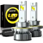 AUXITO COMBO 9008 H13 LED Bulbs Dual Hi/Lo Beam CanBus Mini Size Headlight 6500K