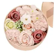 Luxury Beautiful Flora Scented Roses/Carnation Flower Bath Soap with Stem,