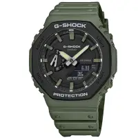 在飛比找momo購物網優惠-【CASIO 卡西歐】G-SHOCK 卡西歐 八角型 雙顯 