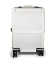 White Bourget PM Trolley Case