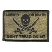 VELCRO® BRAND Fastener Morale HOOK PATCH Calico Jack DTOM CYT 3x2"