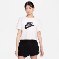 在飛比找Yahoo奇摩購物中心優惠-NIKE 上衣 女款 短袖上衣 短版 運動 AS W NSW