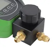 Digital HVAC Gauge 0-6000KPa Ball Valve Design HVAC Vacuum Gauge Tester✈