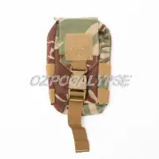 Rhodesian Brushstroke Camo Utility Pouch - Tactical Army Molle Camouflage Pack