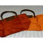 【全新】LONGCHAMP LE PLIAGE水餃包 尼龍包 肩背包 大號長柄 舊款 正品免稅店購入