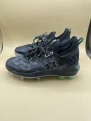 Sz 7 Under Armour Harper 8 Low ST Men’s Metal/TPU Baseball Cleats Black NIB