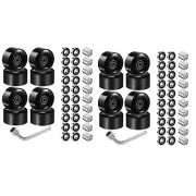 16 Pieces Roller Skate Wheels Quad Skates Replacement Outdoor Quad Roller3169