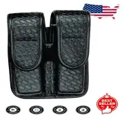 Bianchi AccuMold Elite Double Magazine Pouch - Black, Durable and Versatile