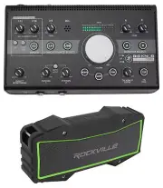 Mackie Big Knob Studio 3x2 Studio Monitor Controller USB I/O+Bluetooth Speaker