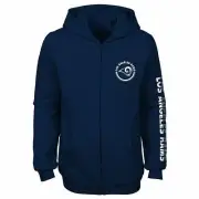 Outerstuff NFL Youth Girls Los Angeles Rams Brilliant Full Zip Fleece Hoodie