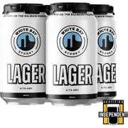 White Bay Lager Can 355mL