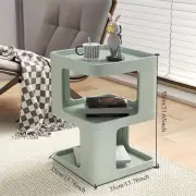 Small Bedside Cabinet, Luxurious and Simple Modern Coffee Table, a Few Sides, No