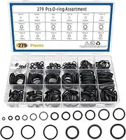 279 PCS Rubber O-Ring Car Auto Vehicle Repair Air Conditioning Compressor Seals Assortment Kit