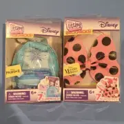 Shopkins Real Littles Mini Backpack Disney Series Minnie Mouse & frozen 2 Set