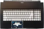 Compatible for MSI GF75 MS-17F1 MS-17F5 Rear Lid TOP Case Laptop LCD Back Cover/LCD Bezel Cover/Palmrest Cover/Laptop Bottom Case (Color : C Shell)