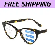 Fashionable 1.56 Progressive Reading Glasses - Blue Light Protection for Women