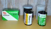 3 Rolls Unused 35mm Camera Film Expired Color Print Slide Fuji