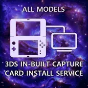 USB-C IN BUILT Capture Card INSTALL SERVICE 3ds / new 3ds xl / 3dsxl/ new 2ds xl