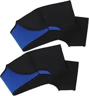 BESPORTBLE 2pcs Sports Shoulder Pads Shoulder Support Gear Shoulder Brace for Sports Double Shoulder Pads Sports Shoulder Brace Sports Shoulder Protection Shoulder Sleeves for Women Sbr Black