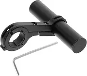 NAMOARLY 1Set Multi Function Bike Extension Bar Professional Handlebar Extender for Mountain Bikes Lightweight Slip Durable Alloy for GPS Speedometer