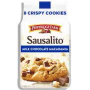 Pepperidge Farm Sausalito Crispy Milk Chocolate Macadamia Nut Cookies, 7.2 OZ Ba