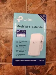 TP-Link AC1200 WiFi Range Extender (RE330), Signal Booster, 1200 Mbps