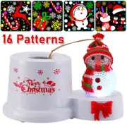 16 patrones Proyector Luces Navideñas Xmas Decors De Navidad Lampara de noche