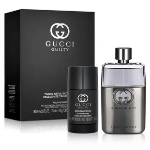 Gucci 罪愛男性淡香水禮盒(淡香水90ml+體香膏70g)-贈隨機紙袋