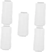 HAPINARY 5 Rolls Cotton Thread Dough Puller Thread for Hair Threading Tool Eyebrow Threading Thread Hair Removal Thread Replacement Cotton Thread for Thread for Threading