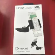 iHome CD Car Mount for Smart Phones, Black
