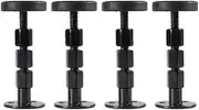 4PCS Headboard Stoppers, Adjustable Threaded Bed Frame Anti-Shake Tool, Bed Shake Support Stabilizer