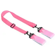 140cmx3.8cm Ski Strap Pole Carrier, Ski Carrier Strap, Pink