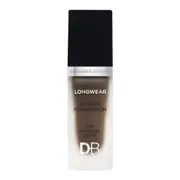 DB Cosmetics Longwear Foundation Face Makeup Full Coverage Deep Cocoa 30ml