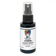 Dina Wakley MEdia Black Gloss Spray