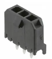 Pack of 2 0436500328 Connector Header Through Hole 3 position 0.118" (3.00mm)